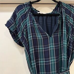Loft Plaid Dress